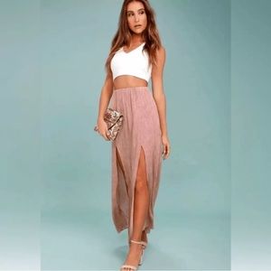 Lulus slit skirt